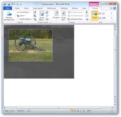 Як обрізати картинки в word, excel і powerpoint 2010 року (картинки) Як обрізати картинки в word, excel і powerpoint 2010