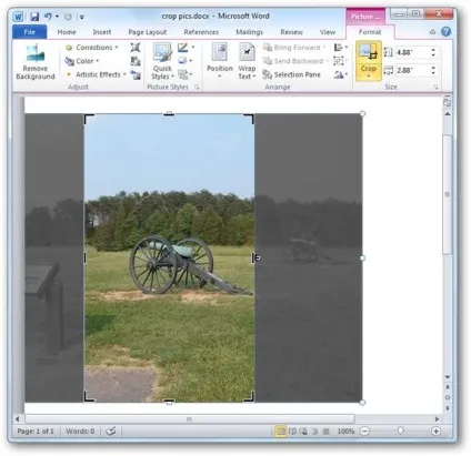 Як обрізати картинки в word, excel і powerpoint 2010 року (word) Як обрізати картинки в word, excel і powerpoint 2010