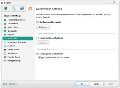 Як відключити повідомлення бази даних застаріло kaspersky antivirus - прихованого режиму (kaspersky повідомлення бази даних) Як відключити повідомлення бази даних застаріло kaspersky antivirus - прихованого режиму
