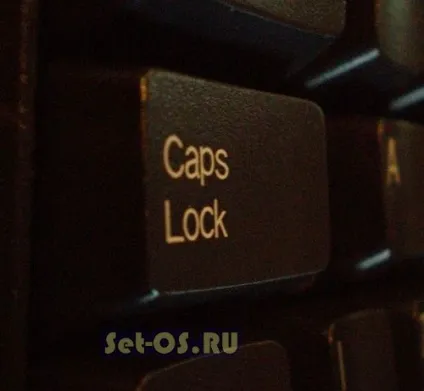 Як відключити клавішу caps lock на ноутбуці або комп'ютері, як налаштувати (КАПСЛОКУ) Як відключити клавішу caps lock на ноутбуці або комп'ютері, як налаштувати
