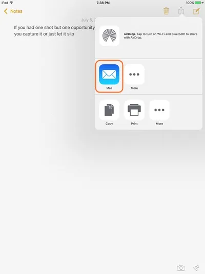 Як перенести замітки з ipad до комп'ютера (перенести) Як перенести замітки з ipad до комп'ютера