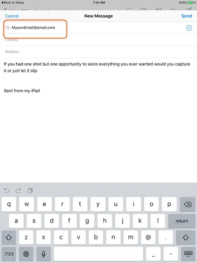 Як перенести замітки з ipad до комп'ютера (ipad) Як перенести замітки з ipad до комп'ютера