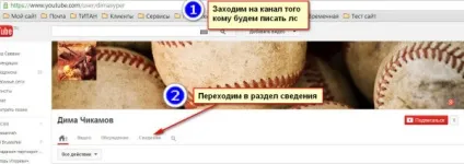 Як відправляти особисті повідомлення в yuotube (ютубі) Як відправляти особисті повідомлення в yuotube
