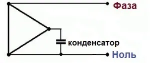 Як підключити електродвигун 380 на 220 вольт з конденсатором (конденсатором) Як підключити електродвигун 380 на 220 вольт з конденсатором