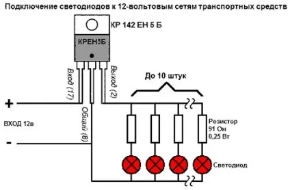 Як підключити світлодіодну стрічку в машині (підключити світлодіодну стрічку) Як підключити світлодіодну стрічку в машині