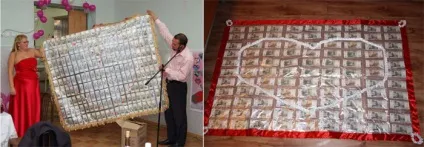 Килим з грошей на весілля поради як зробити своїми руками з фото (килим з грошей) Килим з грошей на весілля поради як зробити своїми руками з фото