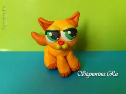 Кошеня з пластиліну - дитяча виріб урок з покроковими фото (кошеня з пластиліну урок дитяча виріб з покроковими фото) Кошеня з пластиліну - дитяча виріб урок з покроковими фото