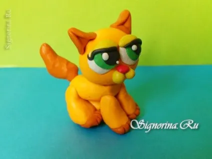 Кошеня з пластиліну - дитяча виріб урок з покроковими фото (кошеня з пластиліну урок дитяча виріб з покроковими фото) Кошеня з пластиліну - дитяча виріб урок з покроковими фото