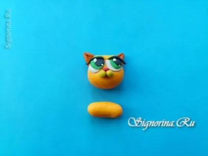 Кошеня з пластиліну - дитяча виріб урок з покроковими фото (урок) Кошеня з пластиліну - дитяча виріб урок з покроковими фото