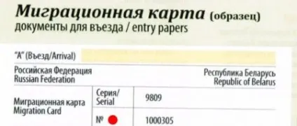 Як перевірити справжність міграційній карті по базі ФМС онлайн (бланк міграційної карти) Як перевірити справжність міграційній карті по базі ФМС онлайн