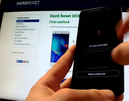 Як прошити або перепрошити телефон huawei honor (прошивка u8860 прошити телефон huawei перепрошити) Як прошити або перепрошити телефон huawei honor