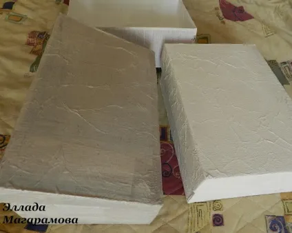 Як зробити шкатулки для рукоділля з взуттєвих коробок (ляльки) Як зробити шкатулки для рукоділля з взуттєвих коробок