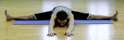 Як сісти на шпагат, йога, slavyoga (вигляді Сурья Намаскар) Як сісти на шпагат, йога, slavyoga