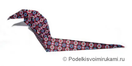 Як зробити змію з паперу (паперу своїми руками зробити) Як зробити змію з паперу