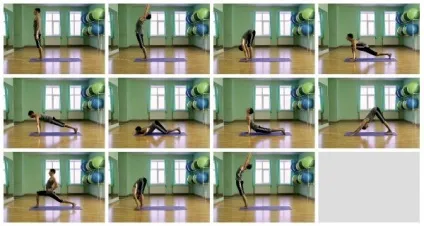 Як сісти на шпагат, йога, slavyoga (розминка вигляді Сурья) Як сісти на шпагат, йога, slavyoga