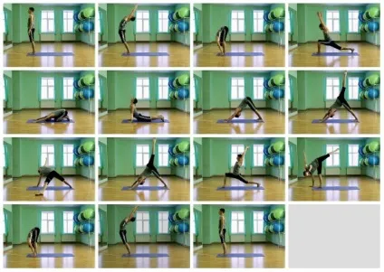 Як сісти на шпагат, йога, slavyoga (вигляді Сурья Намаскар) Як сісти на шпагат, йога, slavyoga