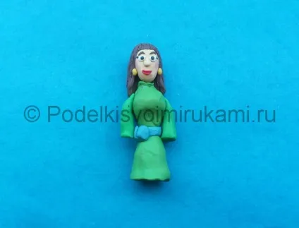 Як зліпити дівчину з пластиліну (зліпити) Як зліпити дівчину з пластиліну