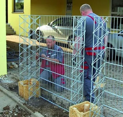 Як зробити паркан з габіонів своїми руками покрокова інструкція з фото і відео (паркан) Як зробити паркан з габіонів своїми руками покрокова інструкція з фото і відео