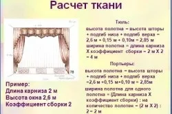Як зшити гардини своїми руками вибір тканини, форма (гардини своїми руками зшити) Як зшити гардини своїми руками вибір тканини, форма