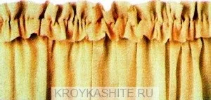 Як зшити штори з кулисками - крій та шиття (зшити) Як зшити штори з кулисками - крій та шиття