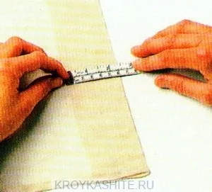 Як зшити штори з кулисками - крій та шиття (заведення штанги дроту) Як зшити штори з кулисками - крій та шиття