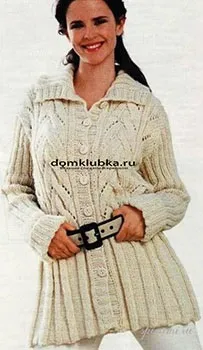Як зв'язати теплу кофту