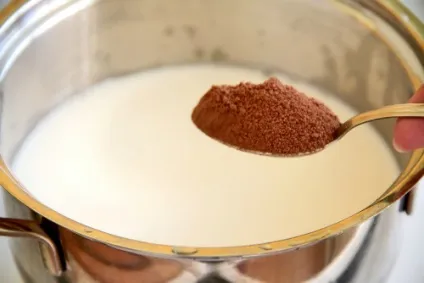 Як зварити какао з молоком (какао) Як зварити какао з молоком