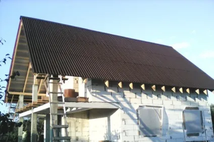 Як укласти ондулін на дах своїми силами без помічника (ондулін) Як укласти ондулін на дах своїми силами без помічника