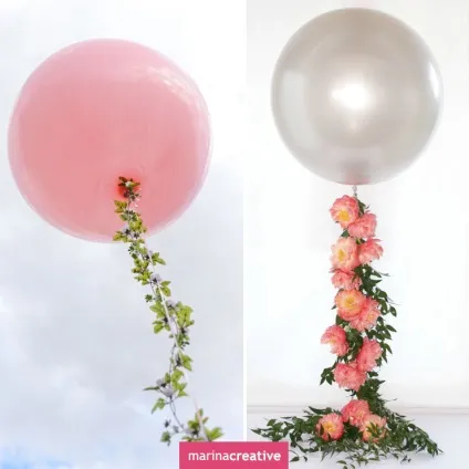 Як прикрасити повітряні кульки квітами, decor - creative (повітряні) Як прикрасити повітряні кульки квітами, decor - creative