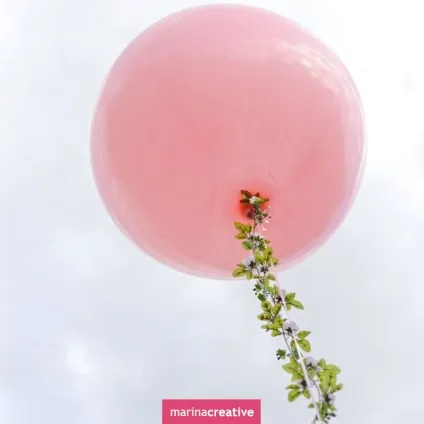 Як прикрасити повітряні кульки квітами, decor - creative (прикрасити) Як прикрасити повітряні кульки квітами, decor - creative