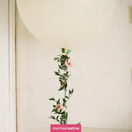 Як прикрасити повітряні кульки квітами, decor - creative (кульки) Як прикрасити повітряні кульки квітами, decor - creative