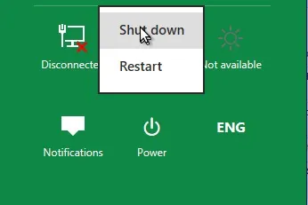 Як вимкнути або перевантажити комп'ютер в windows 8 (start) Як вимкнути або перевантажити комп'ютер в windows 8