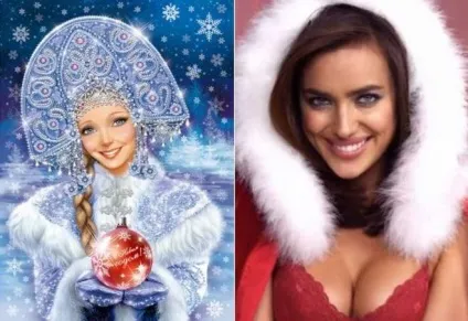 Як виглядає снігуронька