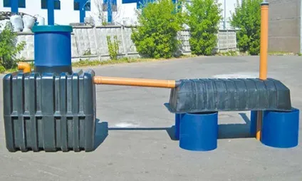 Злив води на дачі своїми руками