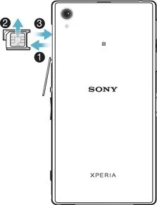 Як вставити сімку в sony xperia z1 compact