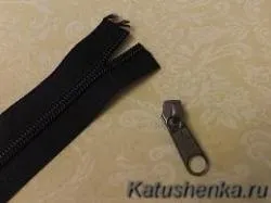 Як вставити замок (бігунок) в блискавку, Катюшенька ру - світ шиття (вставити бігунок блискавку) Як вставити замок (бігунок) в блискавку, Катюшенька ру - світ шиття