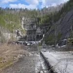 Кар'єр стара лінза, техногенних