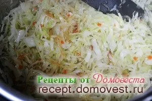 Капуста тушкована з тушонкою - рецепти від домовеста