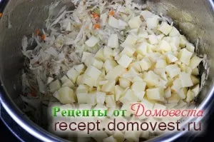 Капуста тушкована з тушонкою - рецепти від домовеста