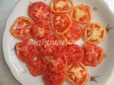Карпаччо з помідорів покроковий рецепт приготування з фото і поясненнями (покроковий) Карпаччо з помідорів покроковий рецепт приготування з фото і поясненнями