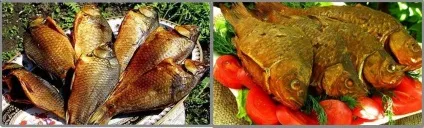 Карась гарячого копчення