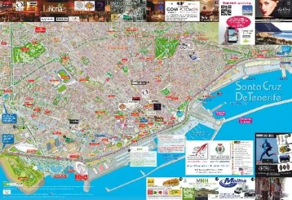 Карта Канарських островів - тенеріфе, Гран-Канарія, і ін (канарські острова) Карта Канарських островів - тенеріфе, Гран-Канарія, і ін