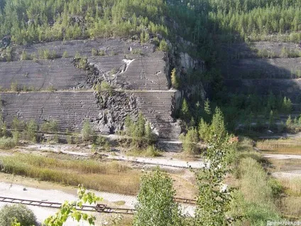Кар'єр стара лінза, техногенних