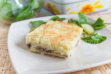 Картопляна запіканка з м'ясом