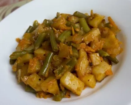 Картопля з квасолею (звичайної, стручкової) рецепти з фото (картопля) Картопля з квасолею (звичайної, стручкової) рецепти з фото