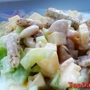 Класичний домашній салат цезар з куркою рецепт з фото (домашній) Класичний домашній салат цезар з куркою рецепт з фото