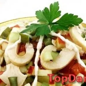 Класичний домашній салат цезар з куркою рецепт з фото (домашній) Класичний домашній салат цезар з куркою рецепт з фото