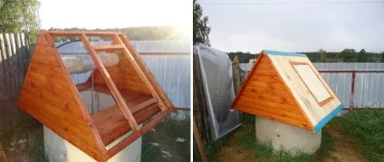 Колодязь на дачі як зробити своїми руками криничний будиночок