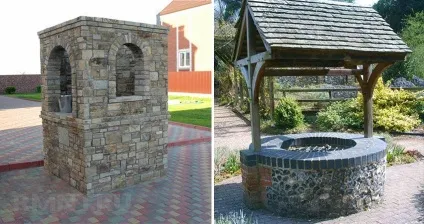 Колодязь на дачі як зробити своїми руками криничний будиночок