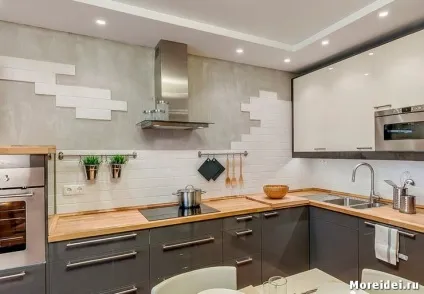 Комфортний дизайн робочої зони на кухні (кухні) Комфортний дизайн робочої зони на кухні